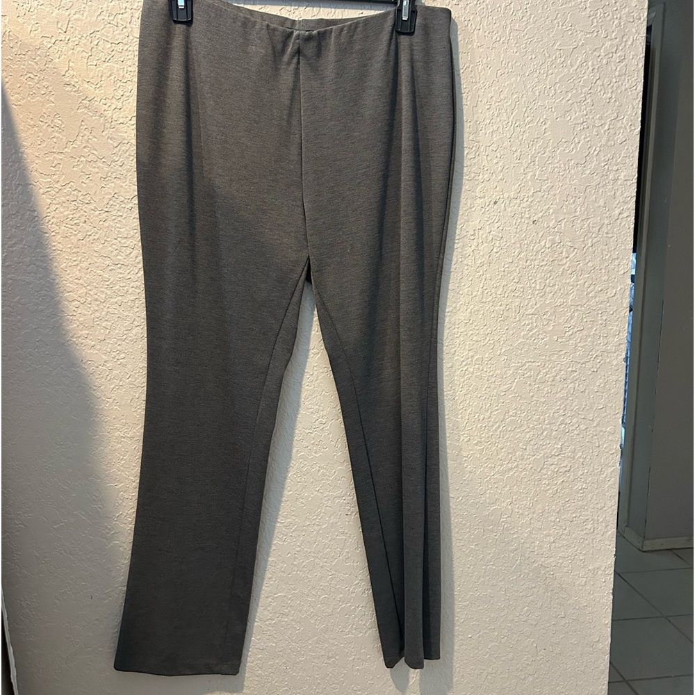 Lauren grey knit slacks